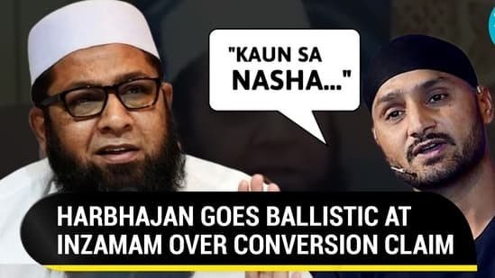 HARBHAJAN GOES BALLISTIC AT INZAMAM OVER CONVERSION CLAIM